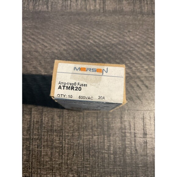 Mersen ATMR20 Box of 10 Amp-Trap Fuses, 600VAC, 20A FNFP 5/14/2024 - Picture 3 of 3